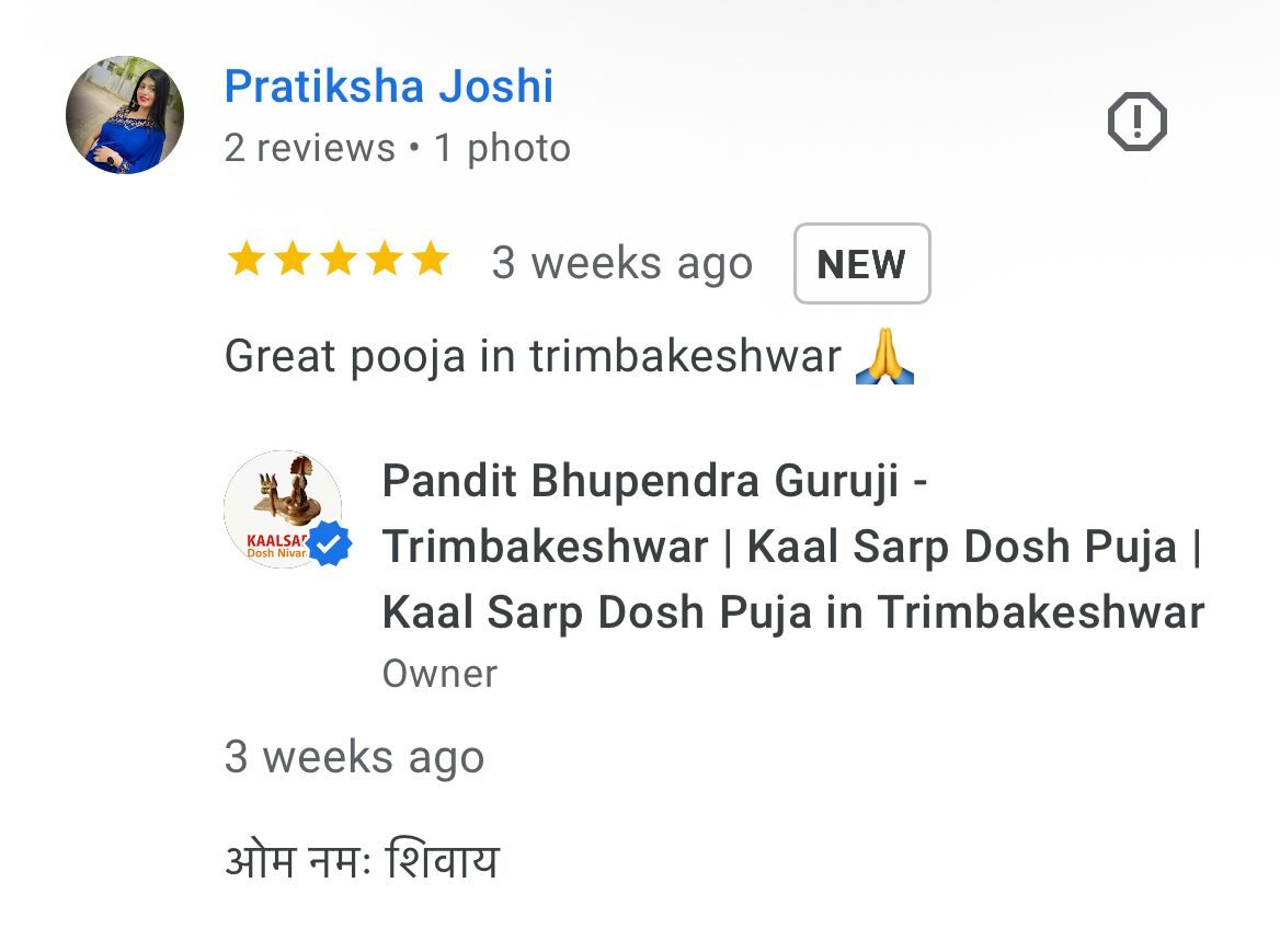 Reviews - Pandit Bhupendra Guruji